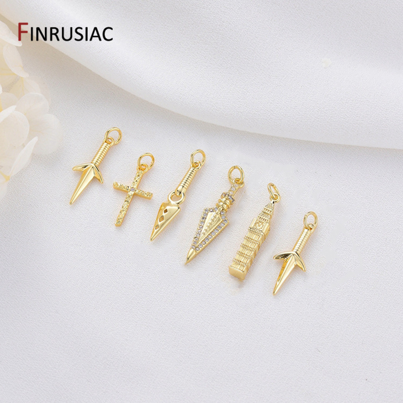 Jewelry Making London - Mạ Vàng 14K Thập/London Di Tích/Dao