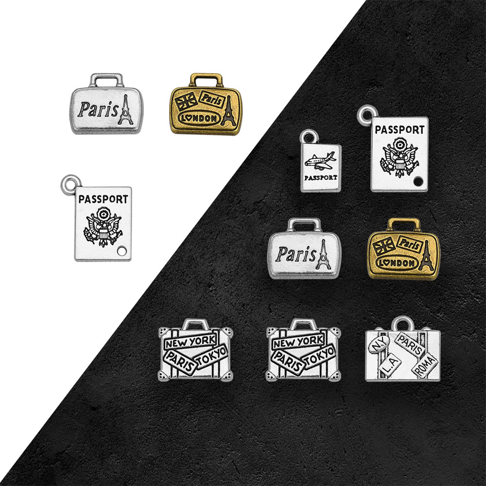 Jewelry Making London - Cổ Mạ Bạc Vali Hộ Chiếu