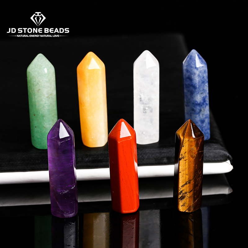 Crystal Bead Mix - 5 Pcs/lot Natural Crystal Healing Stone