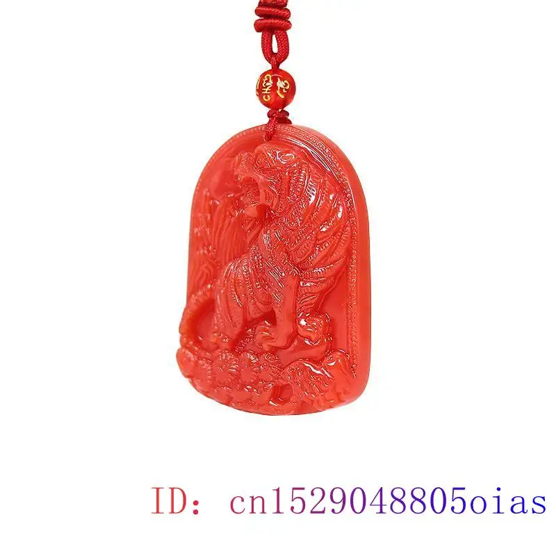 Red Jade Tiger Pendant Pendant - đánh giá và giá Jewelry Making Jewelry