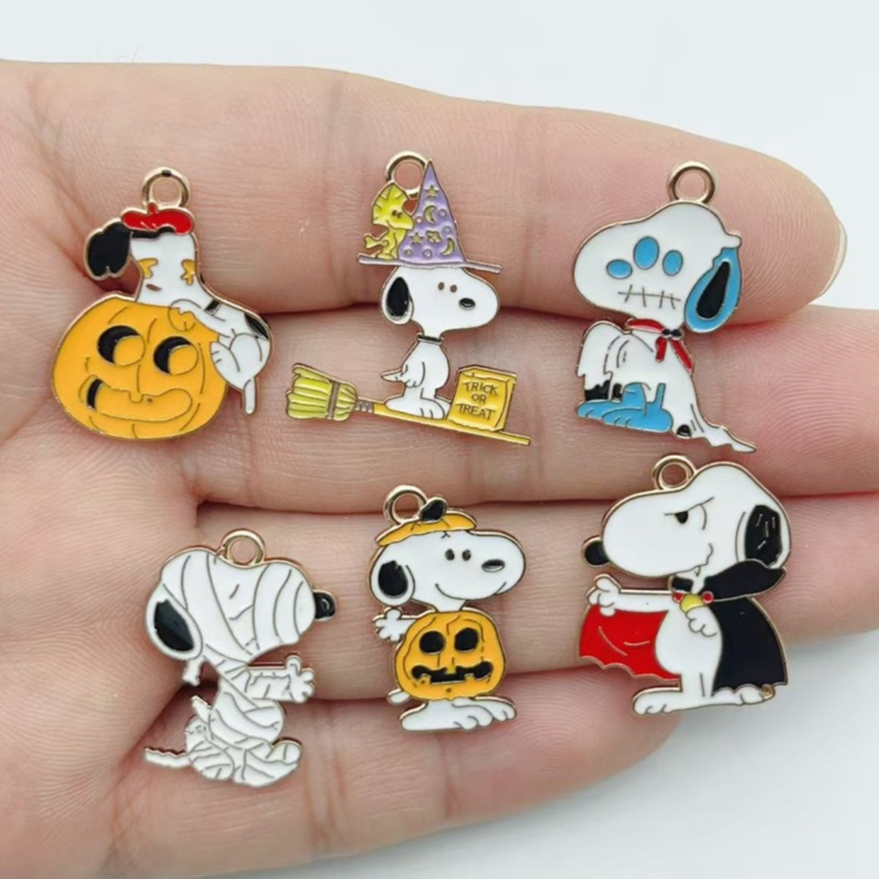 10Pcs Cute Halloween Cartoon P - đánh giá và giá Jewelry Making Jewelry