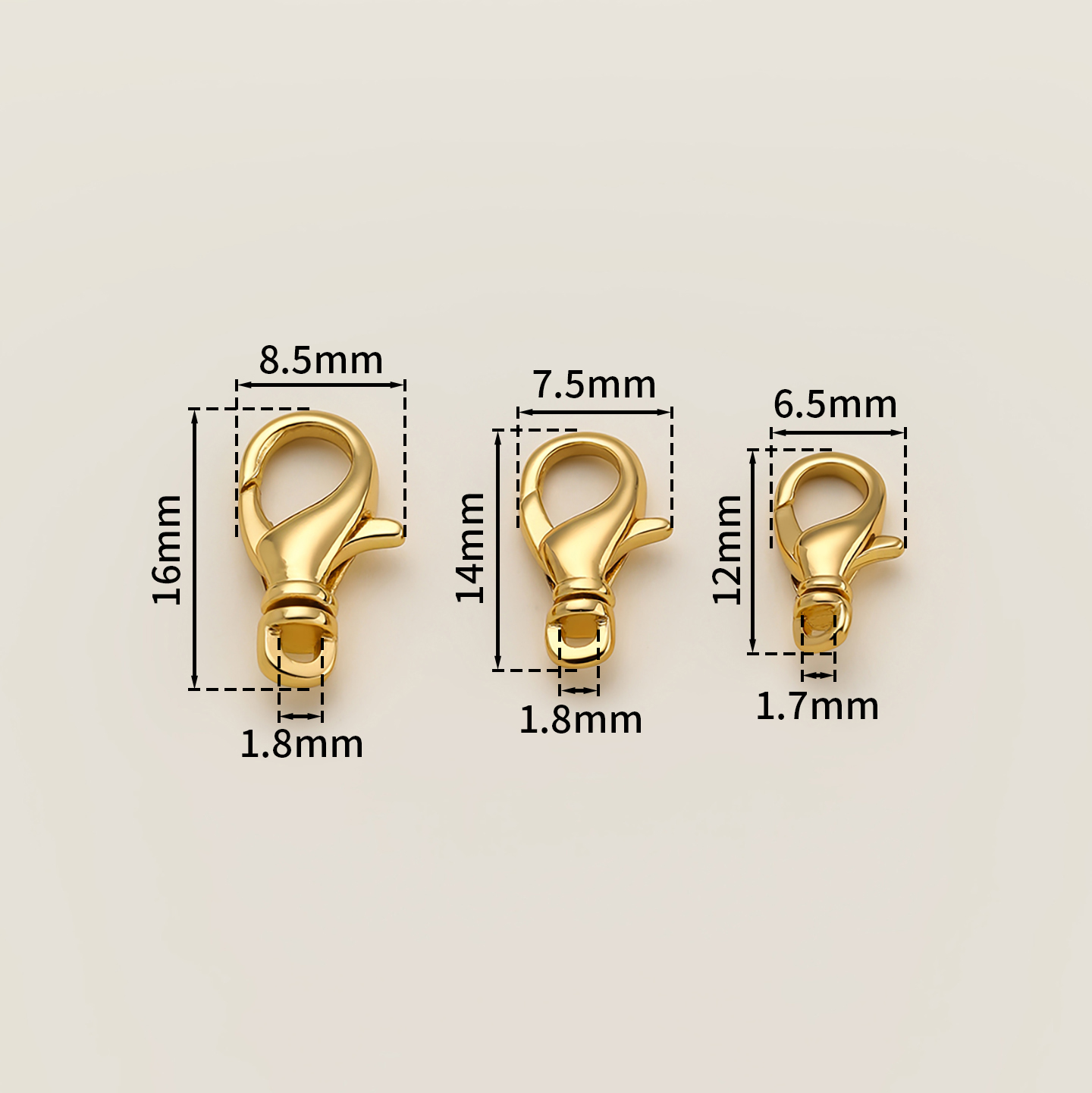 2Pcs 14/18K Gold Rotating Lobs - đánh giá và giá Jewelry Making Name