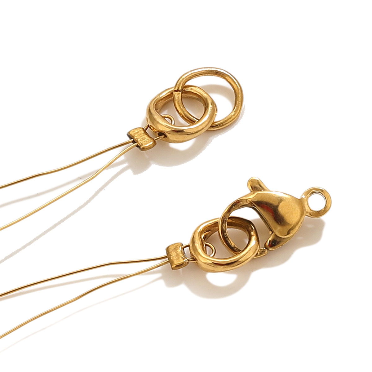 20pcs Stainless Steel Clasps E - đánh giá và giá Jewelry Making Name
