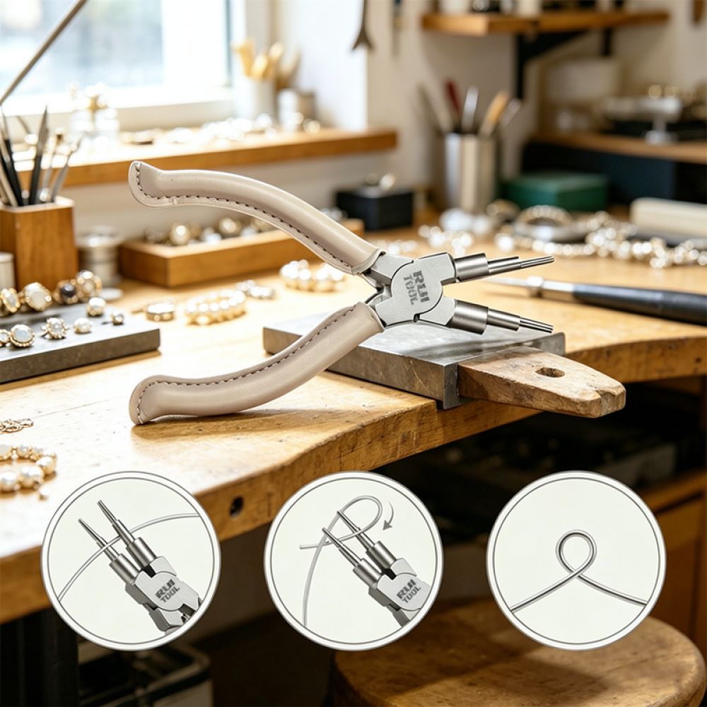 Six Step Looping Pliers For RU - đánh giá và giá Jewelry Making Loop Pliers