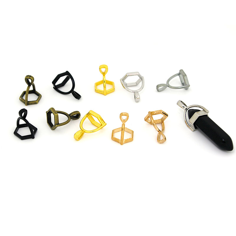 20Pcs Hexagonal Gemstone Cap N - đánh giá và giá Jewelry Making Name