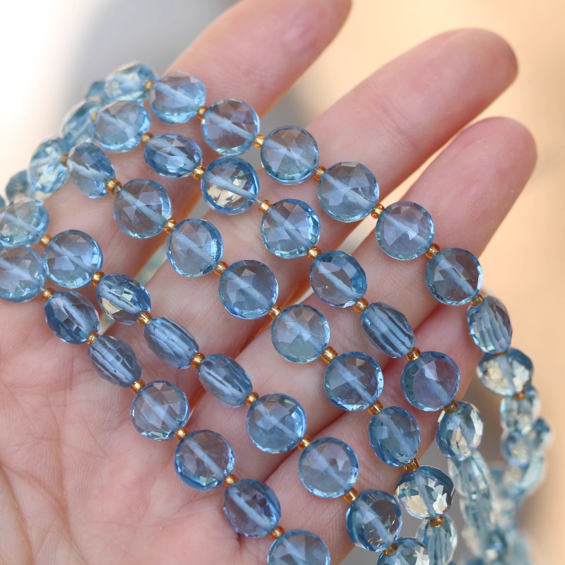 5pieces loose beads London blu - đánh giá và giá Jewelry Making London