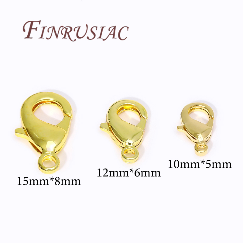18K Gold Plated Lobster Clasps - đánh giá và giá Jewelry Making Name