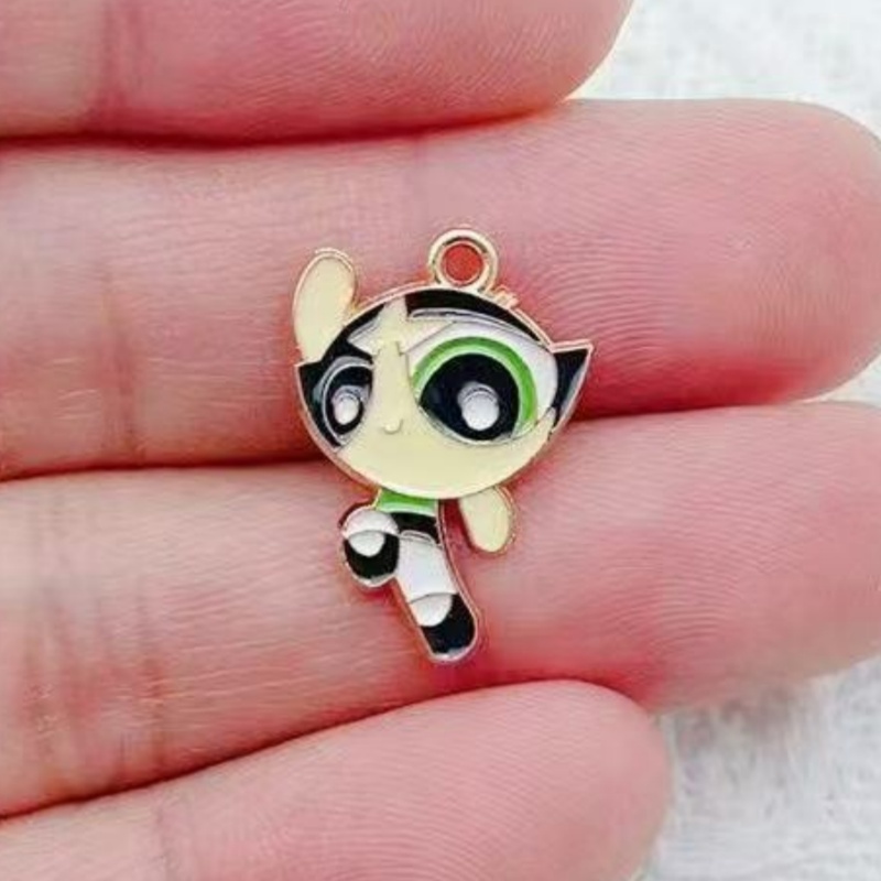 10pcs Alloy Oil-Dripping Carto - đánh giá và giá Jewelry Making Jewelry