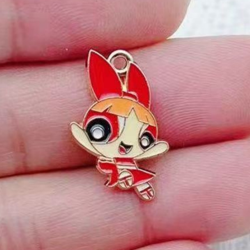 10pcs Alloy Oil-Dripping Carto - đánh giá và giá Jewelry Making Jewelry