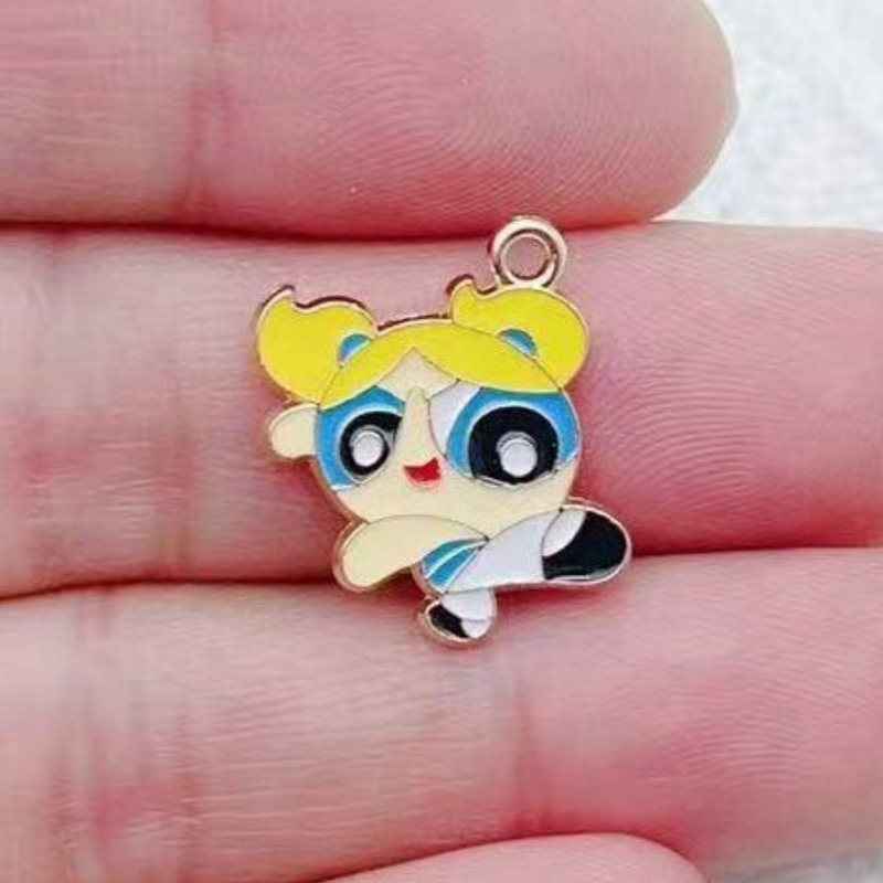 10pcs Alloy Oil-Dripping Carto - đánh giá và giá Jewelry Making Jewelry