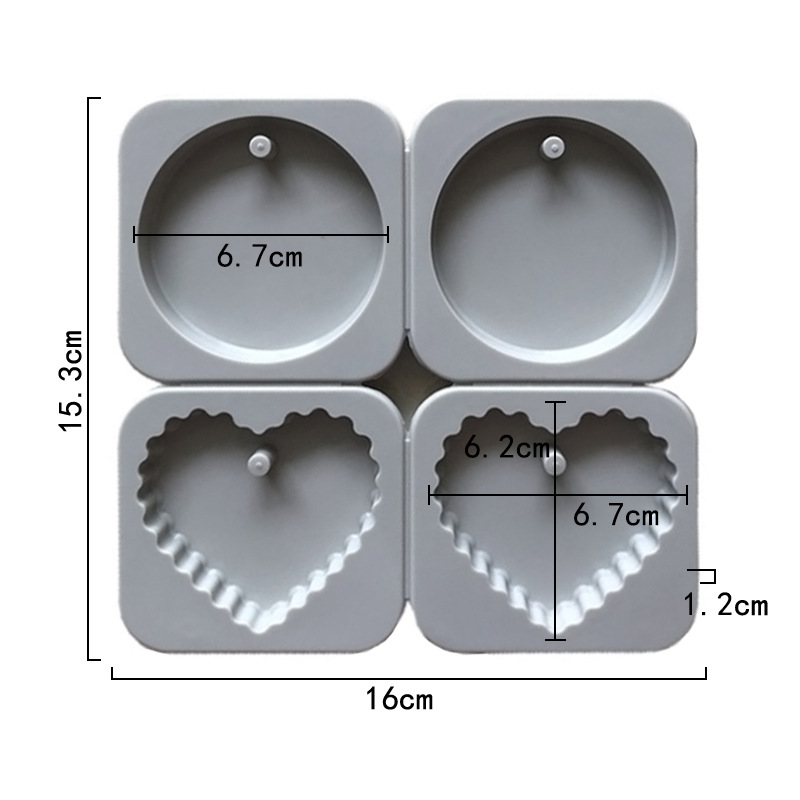 Round Heart Scented Wax Melt S - đánh giá và giá Jewelry Making Wax