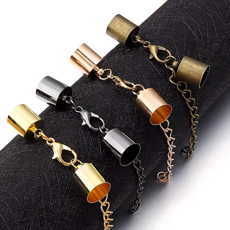 10Sets Leather Cord End Caps W - đánh giá và giá Jewelry Making Name