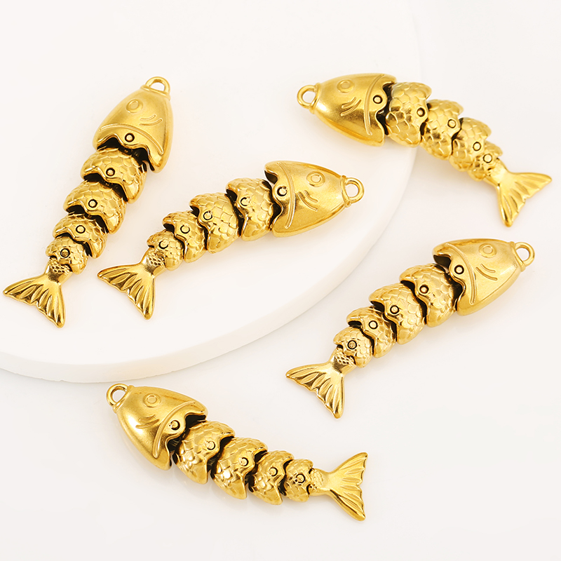 2pcs Stainless Steel Swinging  - đánh giá và giá Jewelry Making Materials Wholesale