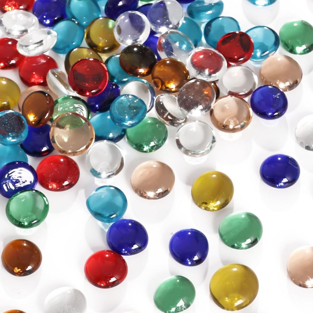 Glass Pebbles Vase Filler Bead - đánh giá và giá Crystal Bead Mix