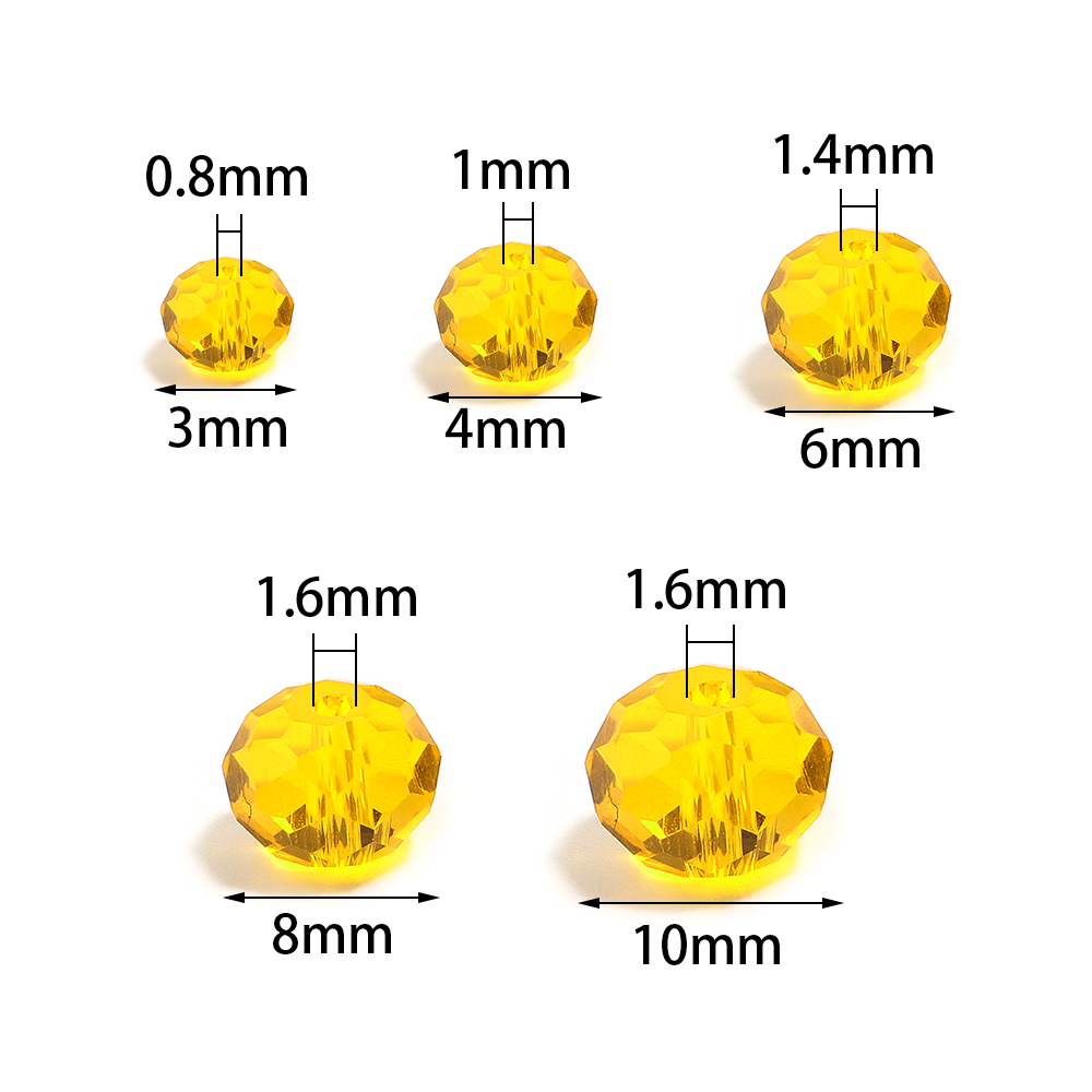 50-200pcs Faceted Crystal Bead - đánh giá và giá Crystal Bead Mix