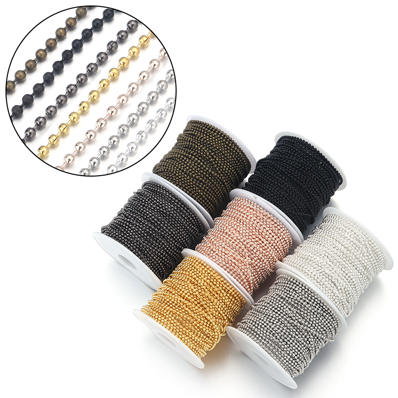 10yards/roll 1.5/2/2.4mm Metal - đánh giá và giá Jewelry Making Materials Wholesale