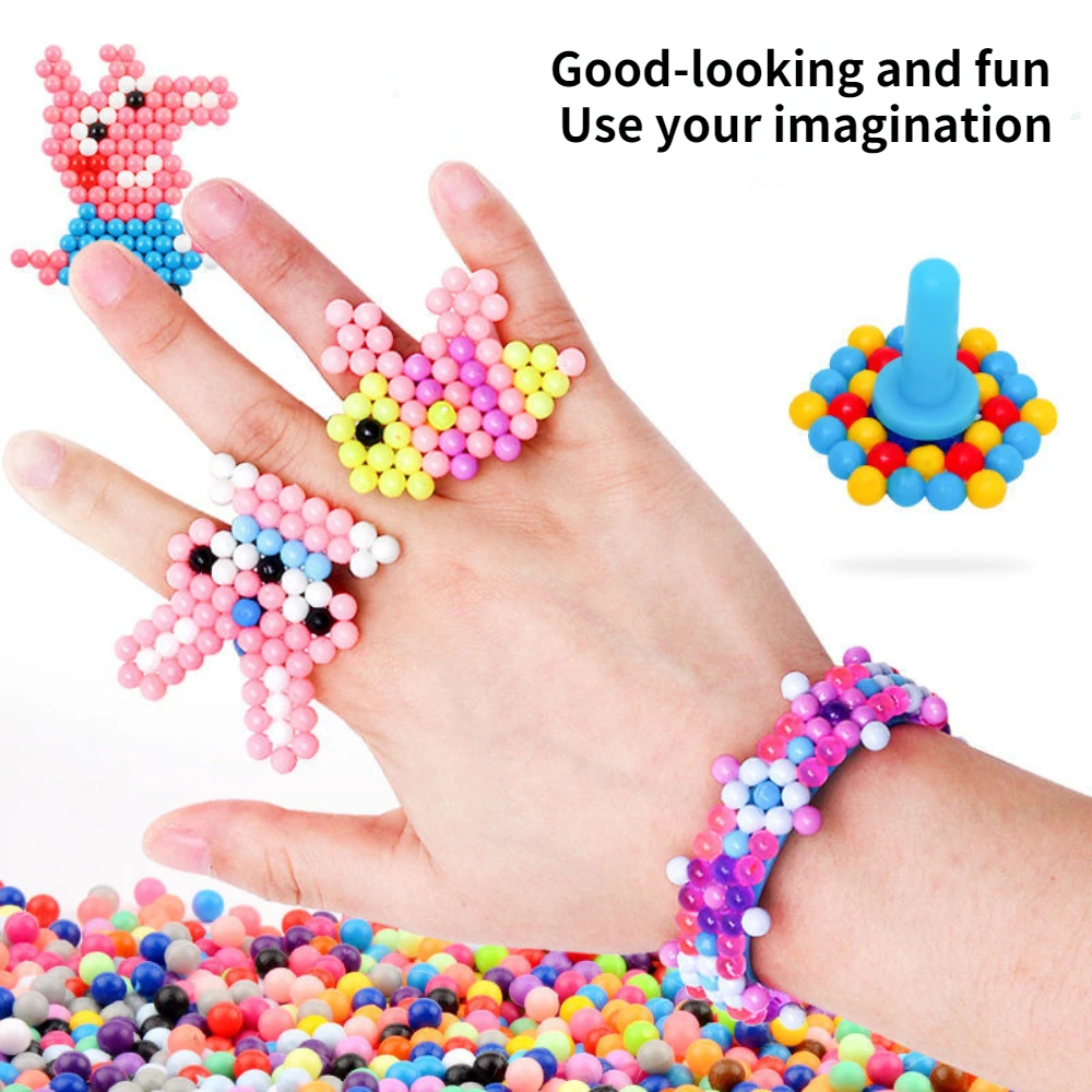 1000 Pcs/box DIY Water Spray M - đánh giá và giá Crystal Bead Mix