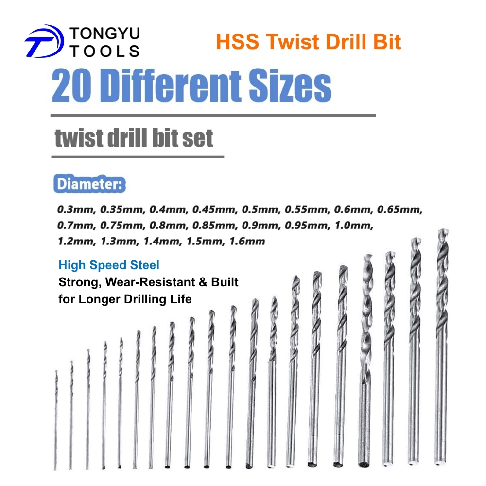 Micro Mini Twist Drill Bit Set - đánh giá và giá Jewelry Making Vise
