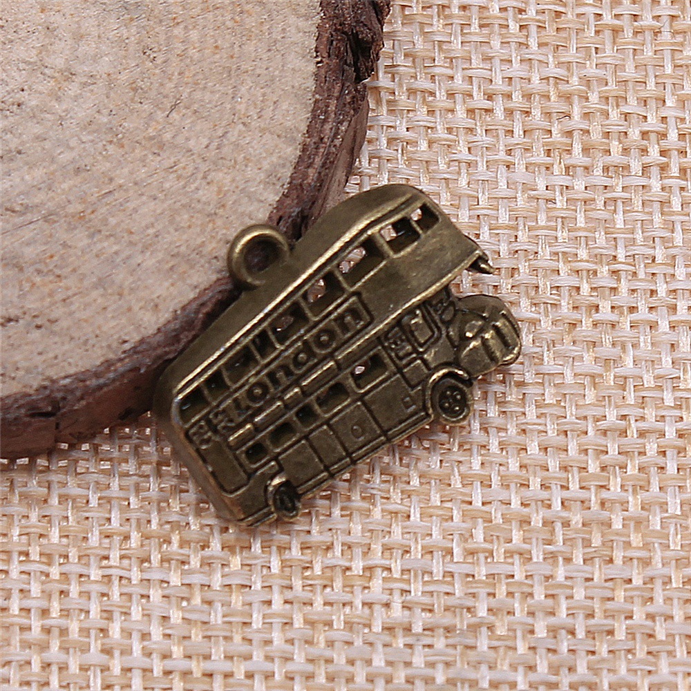 IFOCUS 10pcs/Lot London Bus Ch - đánh giá và giá Jewelry Making London