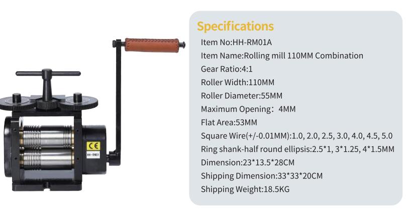 PEPE Roller Machine 110*65mm/1 - đánh giá và giá Jewelry Making Machines