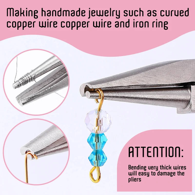 1Pcs Pink Wire Bending Tools R - đánh giá và giá Jewelry Making Loop Pliers