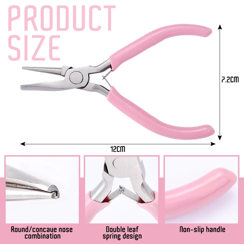 1Pcs Pink Wire Bending Tools R - đánh giá và giá Jewelry Making Loop Pliers