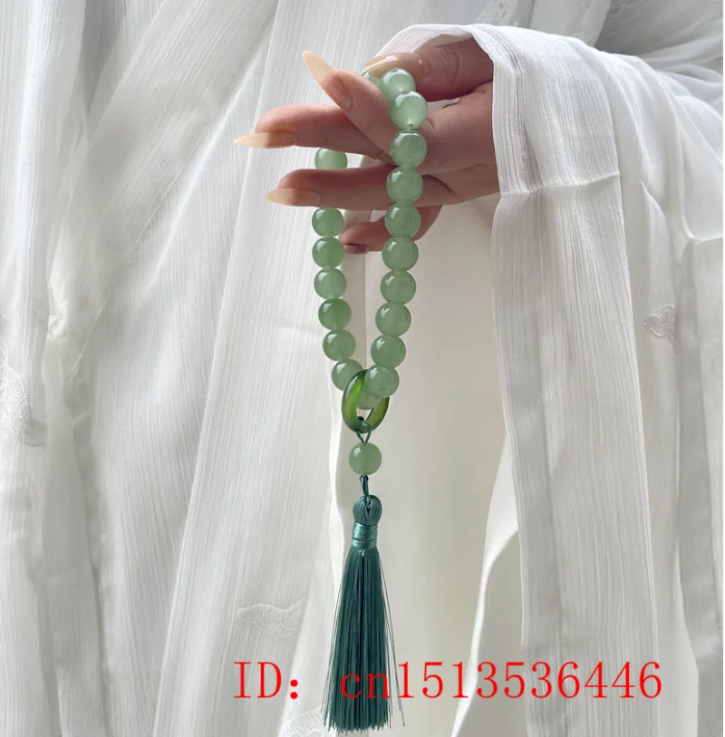 Đá Ngọc Tủy Xanh Hạt 12Mm Tua  - đánh giá và giá Jewelry Making Jewelry